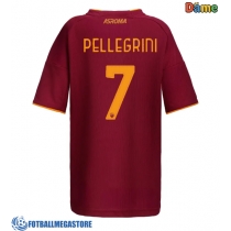 Fotballdrakt Dame AS Roma Lorenzo Pellegrini #7 Hjemmedrakt 2025-26 Kortermet